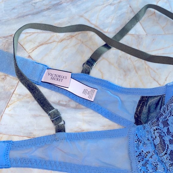 VS Dream Angels Push Up Bra Padded Lace 32A - Picture 7 of 8